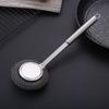 Stainless Steel Long Handle/Short Handle Cast Iron Pan Scrubbers Brush Household Stove Kitchen Specific Steel Wire Ball Cleaning Brush
