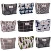 Women Cosmetic Bags Ladies Zipper Makeup Bag Canvas Phone Coin Handbag Travel Organizer Bag Pouch