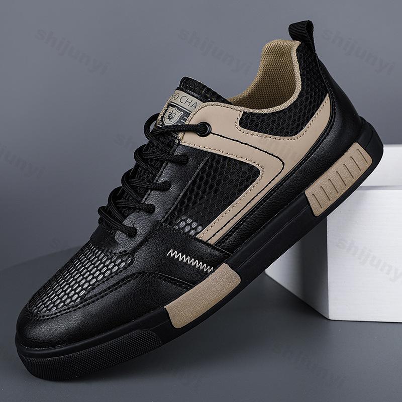 Men Casual Sneakers Mesh Breathable Comfortable Trend Board Shoe Men Sneakers Outdoor Sports Shoes Men New Running Shoes