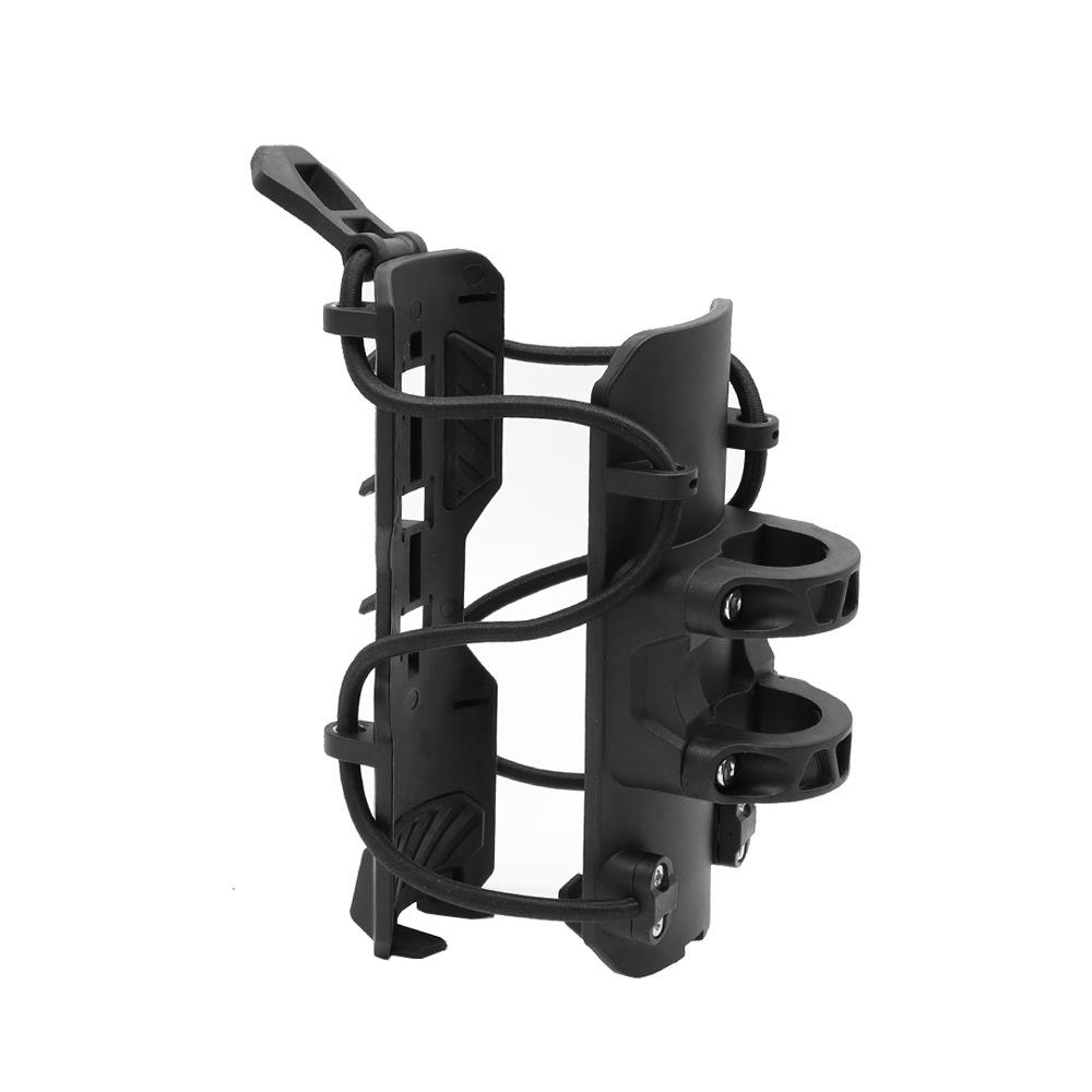 Motorcycle Bottle Holder Adjustable & Quick Release Bumper Guard Bottle Holder Mount Rear Trunk