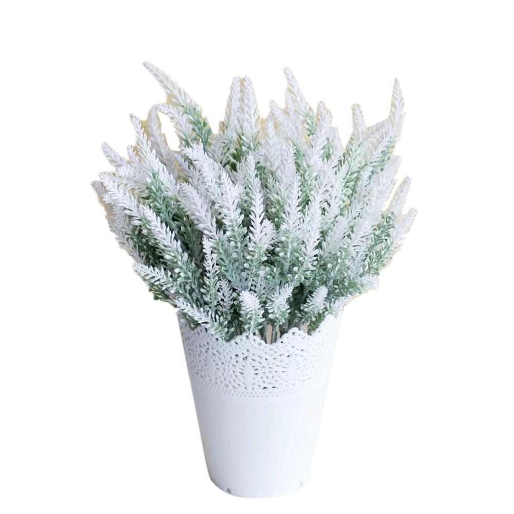 1Pc Artificial Fake Lavender Flower Plants Wedding Party Home Office Decoration