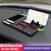 Car Dashboard Non-slip Sticky Pad, Mobile Phone Holder, Parking Phone Number Plate, Auto Parts Decoration