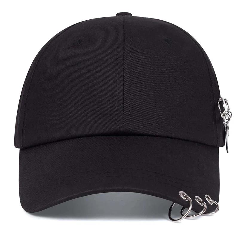 Unisex Star Iron Ring Baseball Caps Spring and Autumn Outdoor Adjustable Casual Hats Hip Hop Hat Sunscreen Hat
