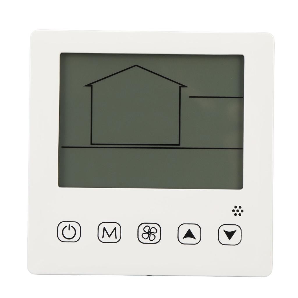 Air Conditioner Thermostat Clear LCD Display Temperature Humidity Detection Air Conditioning Control