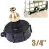 Ibc Adapter With 3/4" Connector S60X6 Ig For Ibc Water Tank Rain Barrel 1000L