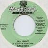 7inch Record BASCOM X - Jah I Love You Young Blood 2005 Jamaica Reggae, Ska & Dub