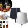 Wireless Wine Bottle Lamp LED Bottle Light Portable Touch Table Lamp Touch Control of 3 Colors and Stepless Dimming Night Lamp For Bar Party Decor