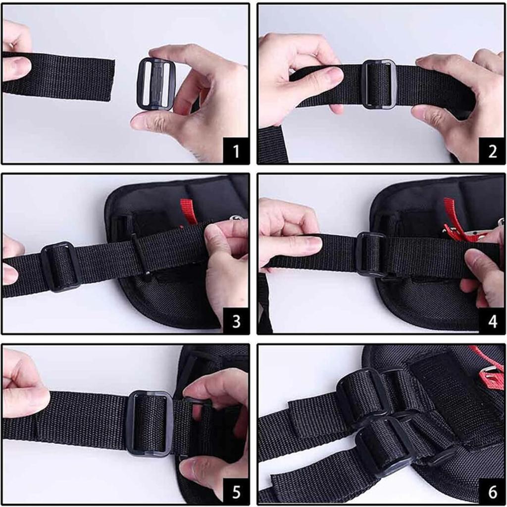 Двойной плечевой ремень для триммера для газонокосилки, триммера для травы, кустореза, садового силового сучкореза, регулируемый нейлоновый ремень