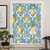 Lemon Leaf Patterns Sheer Curtains for Kids Bedroom Living Room Voile Window Curtains Tulle Drapes