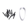 10pcs Stylus Pen Nibs Black 4096 Pressure Sensitivity Ballpoint Pen Feeling Stylus Pen Tips with