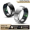 Smart Ring Men Women Health Detection Heart Rate Blood Oxygen Sleep Monitor Sports Tracker IP68 Waterproof Big Battery R06