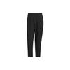 Logo Elastic Tapered Sports Casual Pants Men Pants Black IV7585