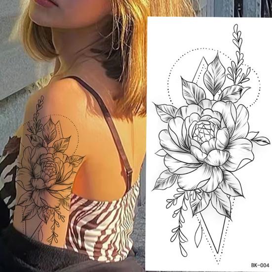 Fake Body Tattoo Temporary Body Art Universal Beautiful Rose Tattoo Decal Personal Use