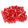 108 PBT Keycap Set, Multicolor Optional Double-Shot Backlit Mechanical Keyboard Replacement Keycaps with Key Puller (Red)