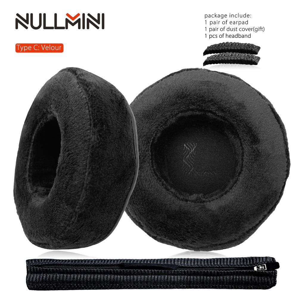 NullMini Replacement Earpads for Bluedio T5 T4 T4S Headphones Ear Cushion Earmuffs Cooling Gel Sleeve Headband
