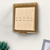 Wall-mounted Switch Protective Cover Self-Adhesive Electric Plug Cover Splash-Proof Box  Wall