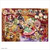 Tenyo In 500 Piece Jigsaw Puzzle Disney Invitation To the Splendid Masquerade Comes with Glue and Spatula Service Card Included [Made Japan] (35x49cm)