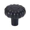 1pc Luxury Wardrobe Handles Hardware Knob Flower Shape Imitation Copper Single Hole Zinc Alloy