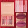 Water-light Mirror Lip Gloss Makeup Lip Mud Does Not Fade Non-stick Cup Yeast Color Lip Glaze Set
