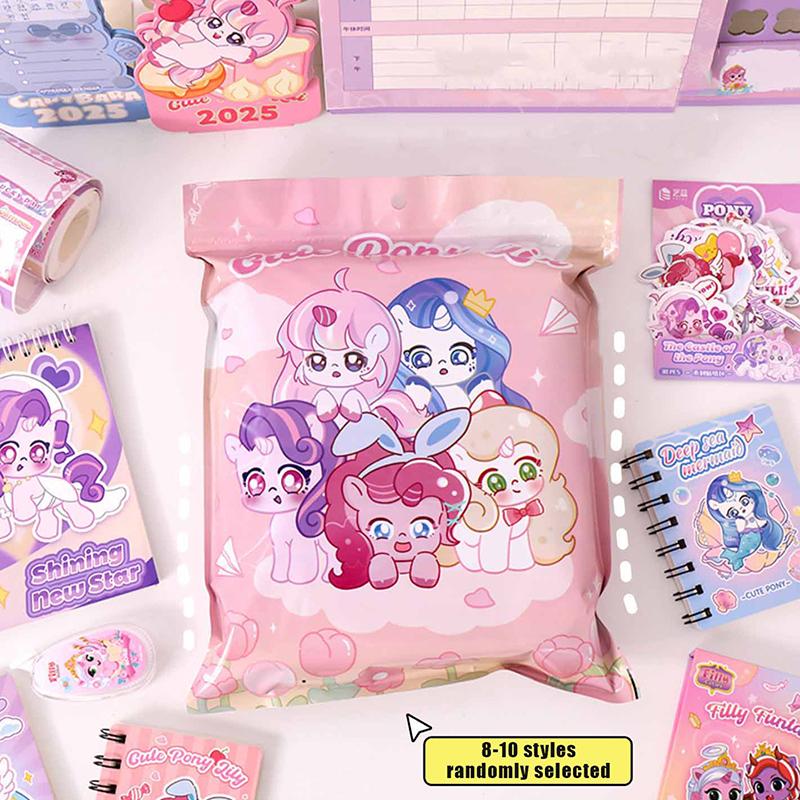 1Set Cartoon Kawaii Capybara Stationery Blind Bag Cute Capybara Stationery Set Creative Lucky Surprise Box Students Gifts