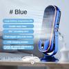 1pc Portable Air Conditioner Fan Large Battery Dual Motor Household Small Air Cooler 5-speed Air Cooling Outdoor RV Portable USB Fan
