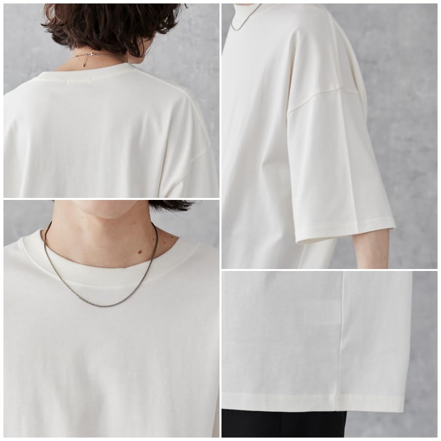 WEGO Unisex Short Sleeve Cotton Oversized Simple Loose Plus Size Blue Sonata Men's T-Shirt, T-Shirt, Top, Fit, Sizes, Gift, Spring/Summer/Autumn,