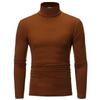 Men's Autumn Winter Turtleneck Long Sleeve Slim Pullover Sweater Blouse Top