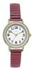 Watch Analog Bellows Belt Stainless Steel Nickel Free Red NF Alright [Fieldwork] Women's YM074P-4