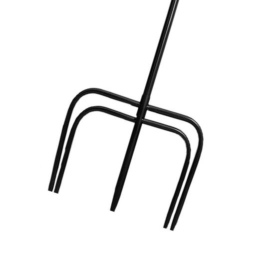 Flower Pot Holder Height Adjustable Rustproof Corrosion Resistant Bird Feeder Pole Solar Light Lantern Hanger Hook Garden Supplies