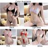 Open Bra Crotchless Underwear SM Game Play Bodysuit