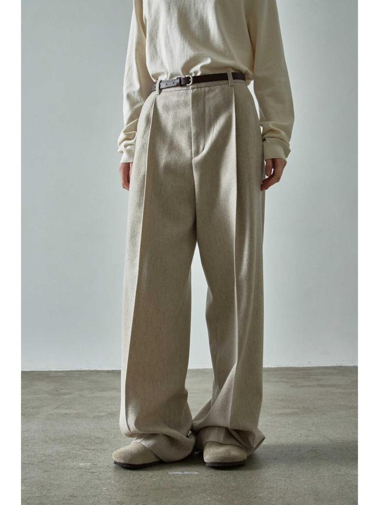 Now FACA*E PATTE*N Women’s High-Waisted Casual Wide-Leg Trousers - Autumn/Winter Collection