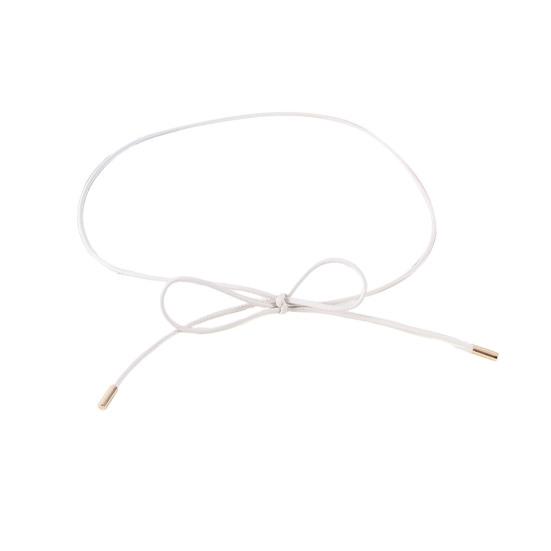 Imitation Leather Belt Lace-up Decorative Waistband Dress Shirt Tops Belt Versatile Fashion Accessory