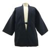 Edoten Cotton Hanten and Dungaree Made In Navy One Size Fits Most (Half-Cotton Jacket) - Far-Infrared Fiber, Heat-Storing Insulating, Fabric, Japan,