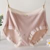 Small Fresh Lingerie Medium High Briefs Waist Lace Large Underwear Women's Silk Triangle Panties