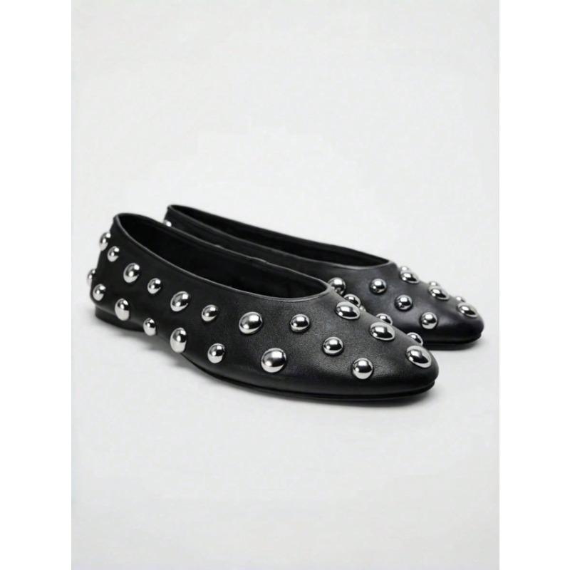 Women Leather Shallow Flat Loafers Shoes  Spring Woman Fashion Casual Dress Sandals Trend Walking Cozy Brand Mujer Zapatos