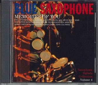 CD VARIOUS - Blue Saxophone 4 Memories Of You FVCP3834 PRESTIGE Japan Jazz Used