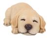 Sleeping Yellow Labrador Retriever Puppy Figurine