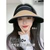 Sun Hat Children Summer Foldable Anti-ultraviolet Face Cover Eaves Empty Top Sun Hat Cycling Vinyl Sun Protection Hat