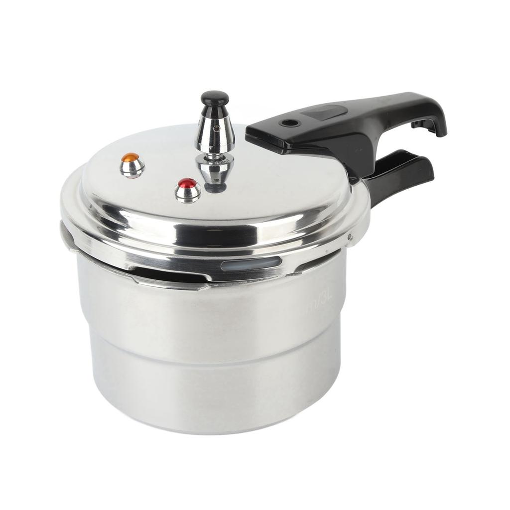 Pressure Cooker Multi Purpose Aluminum Safety Valves with Steaming Plate Household Stovetop