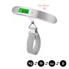 Portable Digital Hanging Scale T-shaped LCD Luggage Suitcase Baggage Weight Balance Travel Electronic Scale with Belt 50kg/110lb