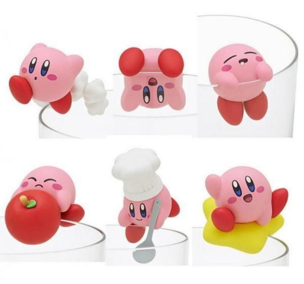 PUTITTO Kirby of the Stars (Reissue) X Complete Set of 6 Gachapon Capsule Toys