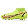 Mercurial Superfly 8 Academy HG Soccer Shoes Men Sneaker Fluorescent-Yellow CV0949-760
