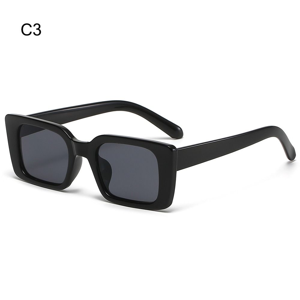 UV400 Gradient Beach/Travel Square Sunglasses Shades Leopard Sun Glasses Rectangle