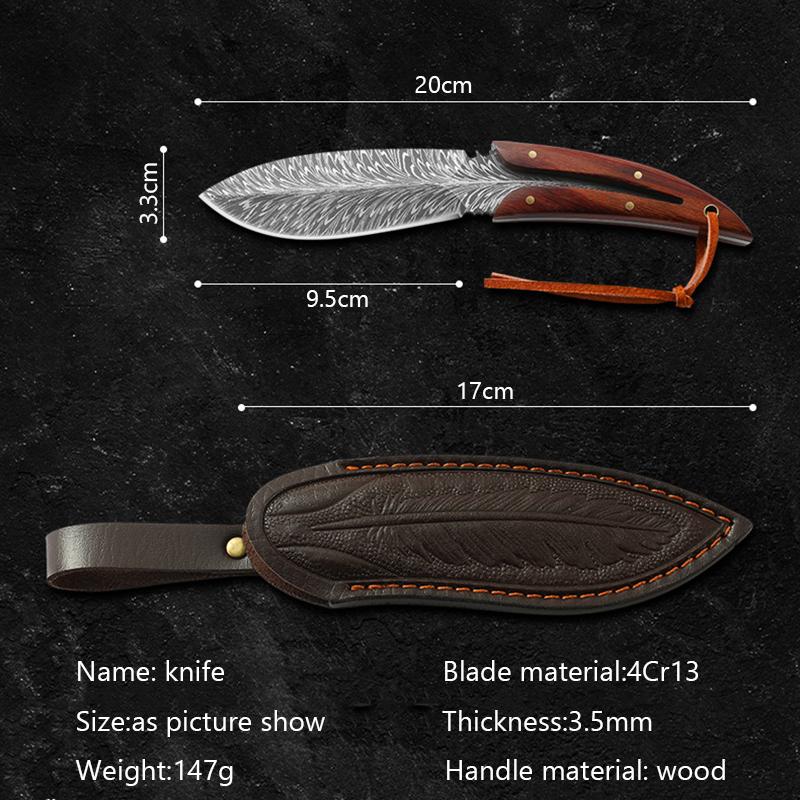 Stainless Steel Kitchen Knife Boning Knives Paring Knife Meat Fruit Knife Cutter Cooking Tool