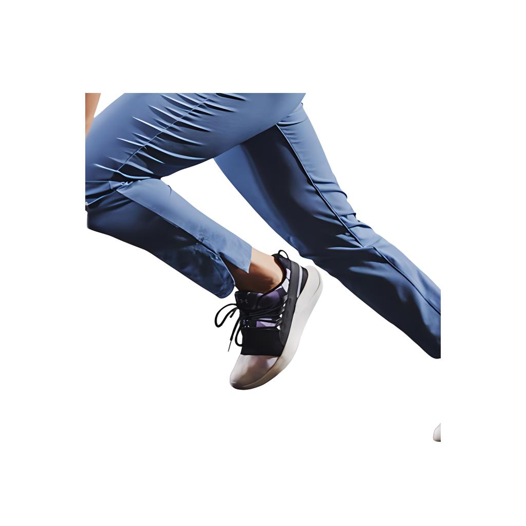 Under Armour Solid Color Elastic Woven Breathable Training Pants Women Pants Blue 1368680-470