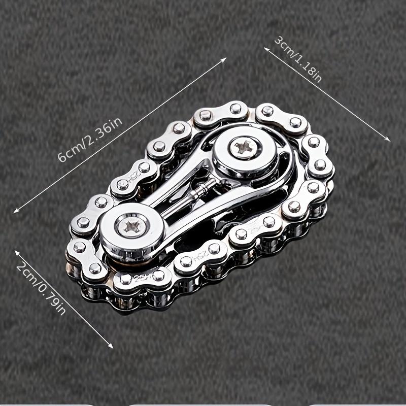Sprockets Flywheel Fingertip Gyro Fidget Spinner Antistress Anxiety Metal Bike Chains EDC Spinner Fidget Toys For Adult Kid 2025