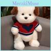 Plush Dog Sweater Toy Cartoon Stuffed Animal Doll Decoration Kids Cute Gift