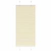 VidaXL Store Plissé Crème 65x150 Cm Largeur Du Tissu 64,4 Cm Polyester, Store Plissé De Fenêtre, Store Accordéon, Store 4015289