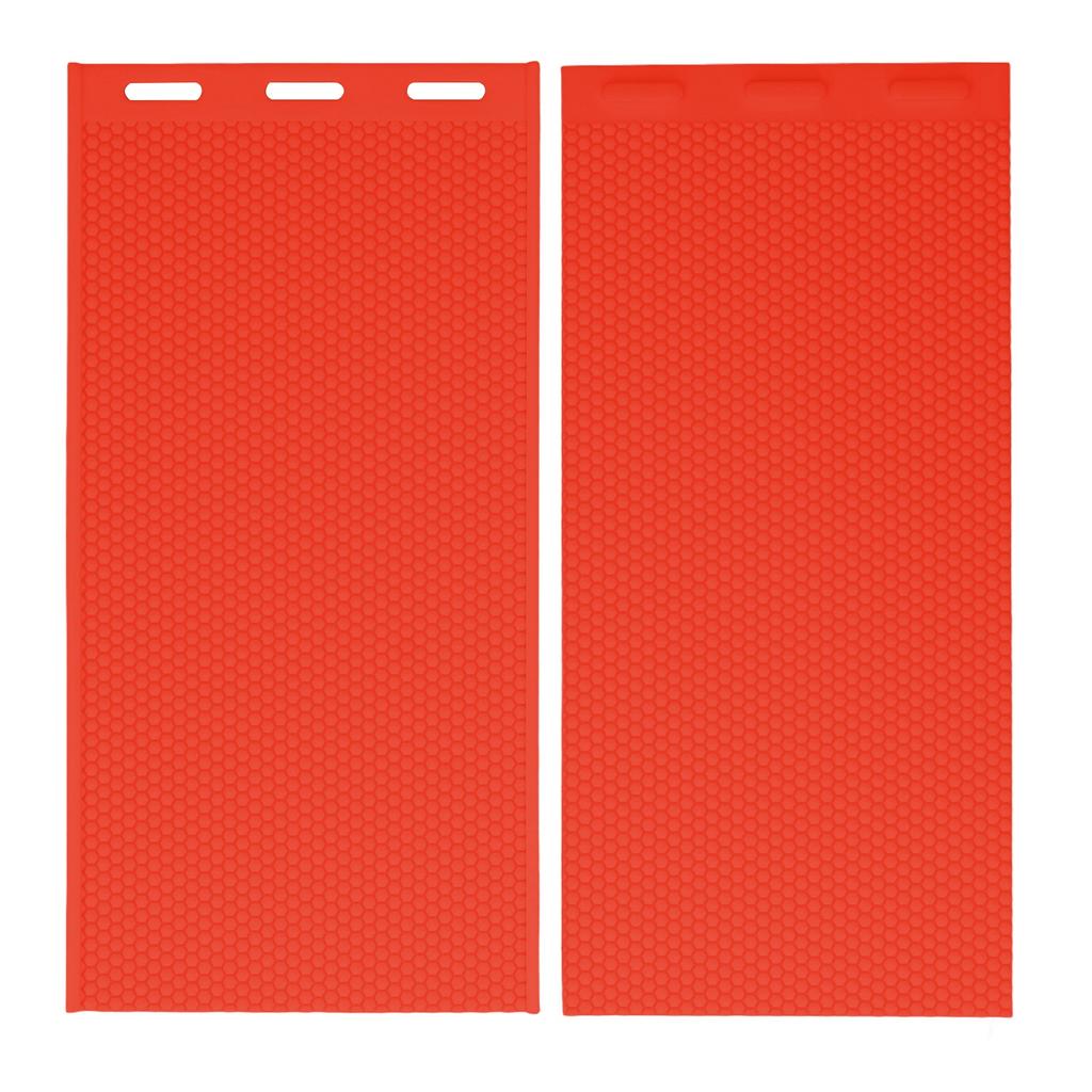 2 PCS 5.4mm Beeswax Foundation Sheets Press Embosser Machine Manual Silicone Beeswax Mold DIY