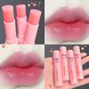 1PC Natural Peach Lip Balm Long-lasting Moisturizing Lipstick Temperature Change Color Lipstick